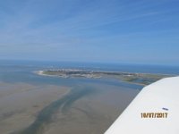 Nordsee 2017 (238)  Norderney mit Blick aufs Wattenmehr mit ausgebaggerten Fahrrinnen,